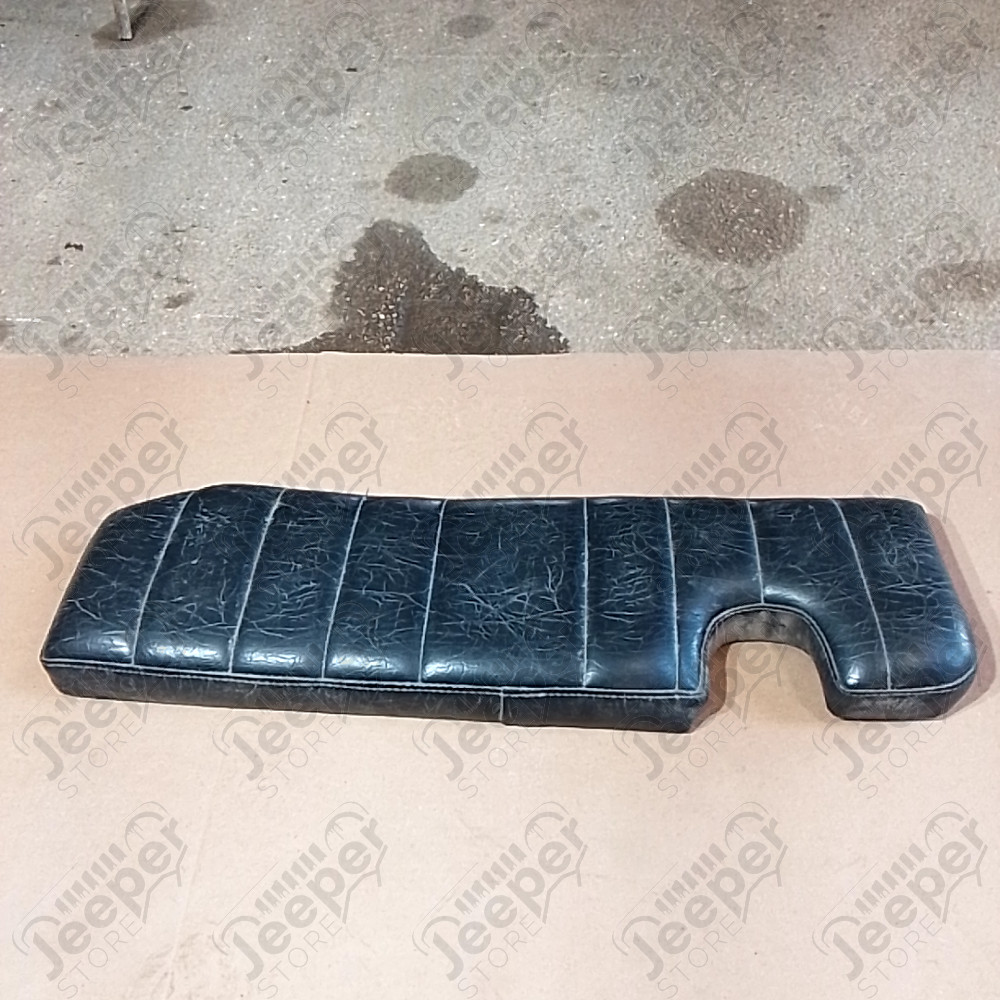 Occasion : Kit de 2 coussin latéraux sur ailes en simili-cuir noir pour Jeep CJ5, CJ7, YJ