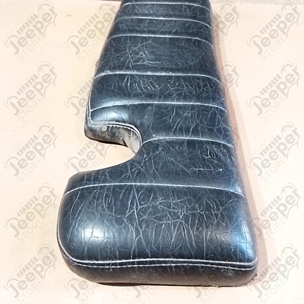 Occasion : Kit de 2 coussin latéraux sur ailes en simili-cuir noir pour Jeep CJ5, CJ7, YJ