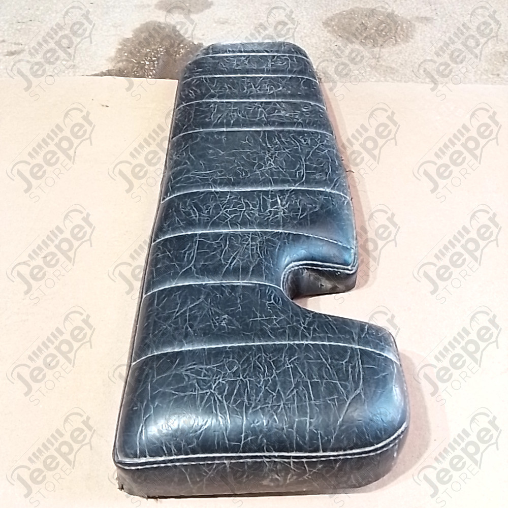 Occasion : Kit de 2 coussin latéraux sur ailes en simili-cuir noir pour Jeep CJ5, CJ7, YJ