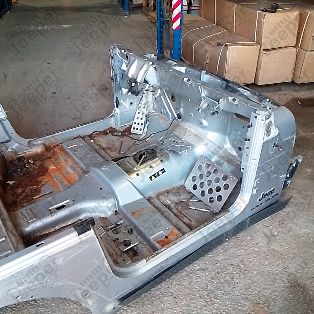 Occasion : Caisse nue grise (phase 2) pour Jeep Wrangler TJ