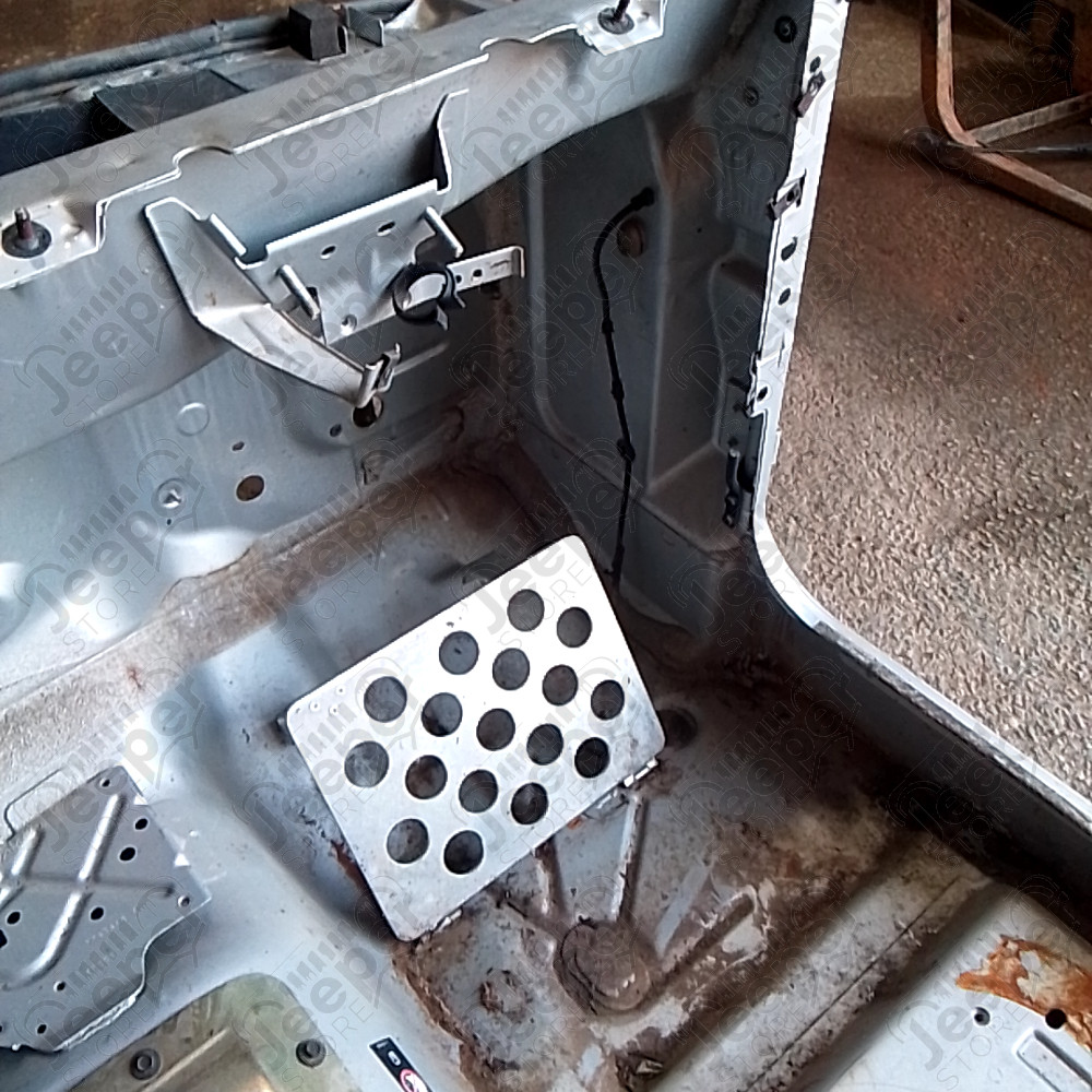 Occasion : Caisse nue grise (phase 2) pour Jeep Wrangler TJ