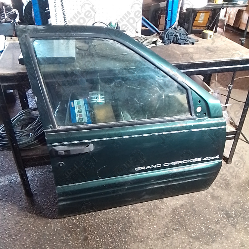 Occasion : Porte avant droite verte pour Jeep Grand Cherokee ZJ, ZG