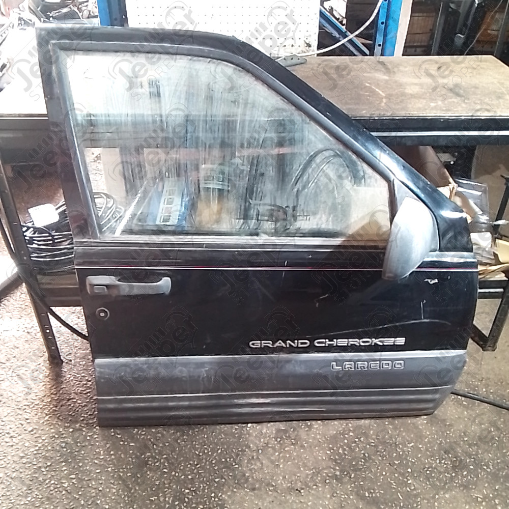 Occasion : Porte avant droite noire pour Jeep Grand Cherokee ZJ, ZG