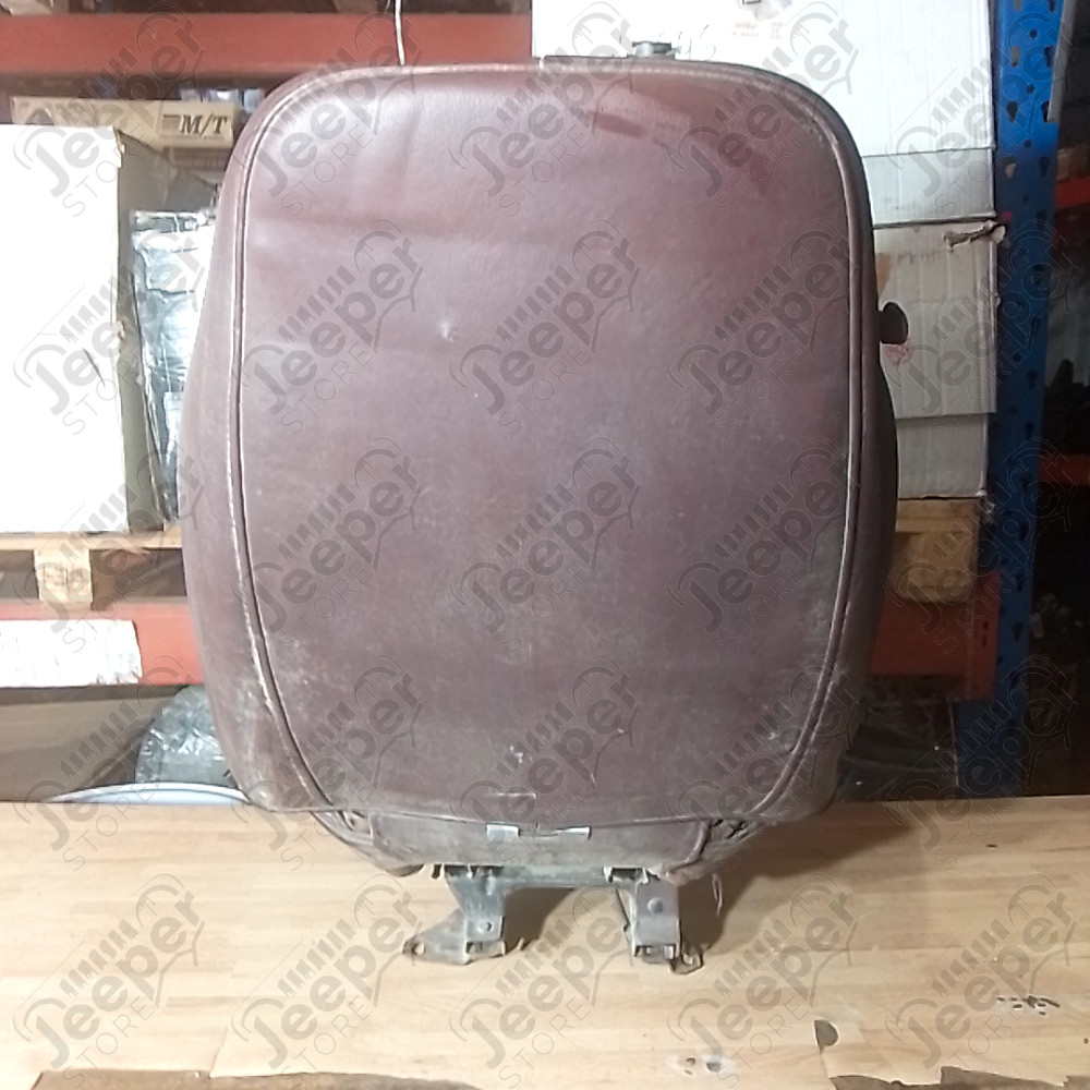 Occasion : Siège avant droit bordeau en tissu/cuir pour 2 portes pour Jeep Cherokee XJ