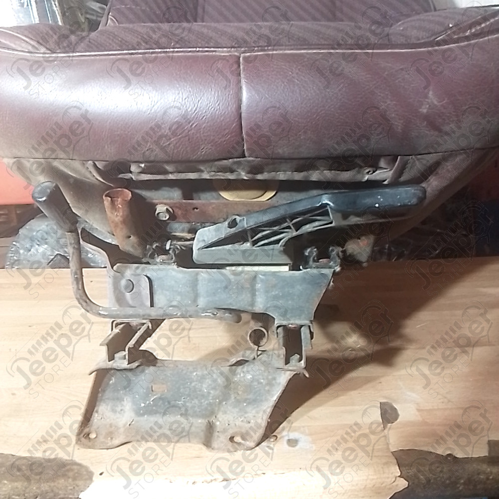 Occasion : Siège avant droit bordeau en tissu/cuir pour 2 portes pour Jeep Cherokee XJ