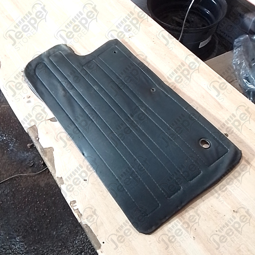 Occasion : Panneau de porte intérieur gauche en cuir noir pour Jeep CJ5, CJ6
