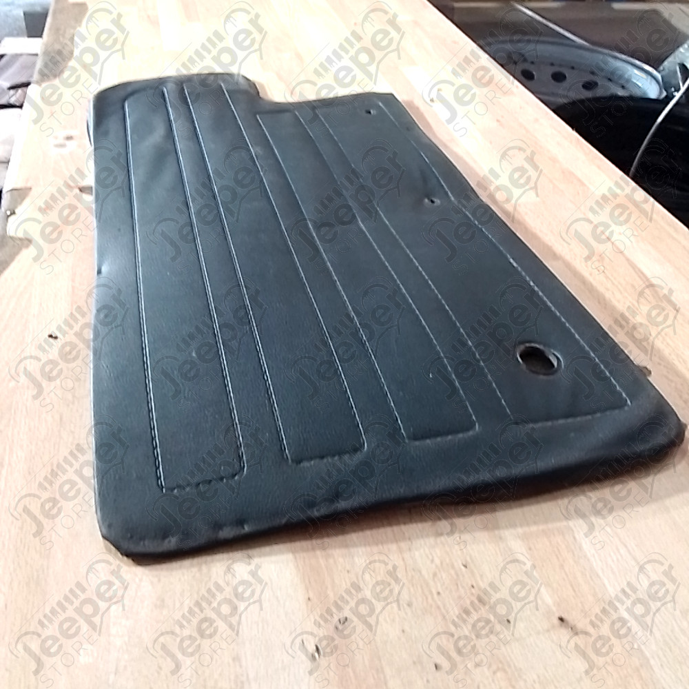 Occasion : Panneau de porte intérieur gauche en cuir noir pour Jeep CJ5, CJ6