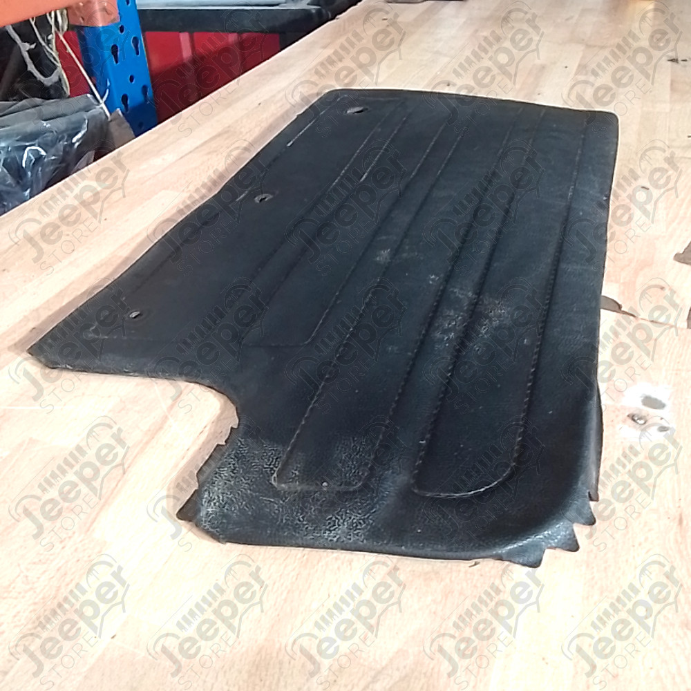 Occasion : Panneau de porte intérieur gauche en cuir noir pour Jeep CJ5, CJ6