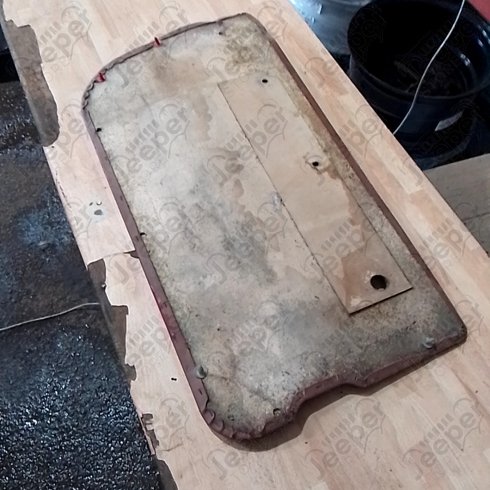 Occasion : Panneau de porte intérieur droit en plastique noir pour Jeep CJ7, CJ8, YJ
