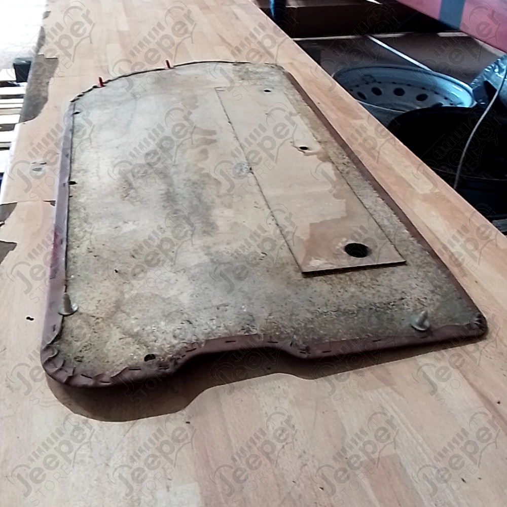 Occasion : Panneau de porte intérieur droit en plastique noir pour Jeep CJ7, CJ8, YJ