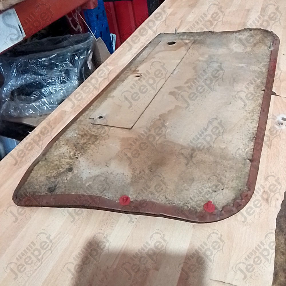 Occasion : Panneau de porte intérieur droit en plastique noir pour Jeep CJ7, CJ8, YJ