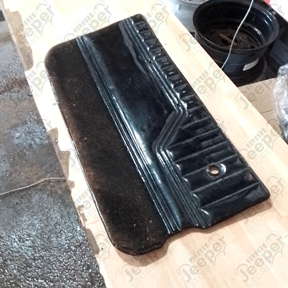 Occasion : Panneau de porte intérieur gauche en plastique noir pour Jeep CJ7, CJ8, YJ