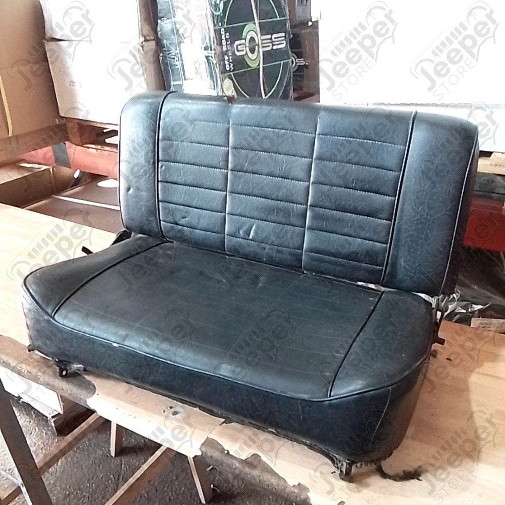 Occasion : Banquette arrière en cuir noir pour Jeep CJ7, CJ8, YJ