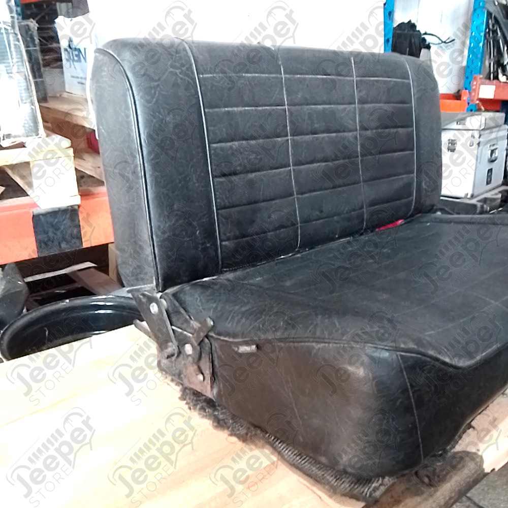 Occasion : Banquette arrière en cuir noir pour Jeep CJ7, CJ8, YJ