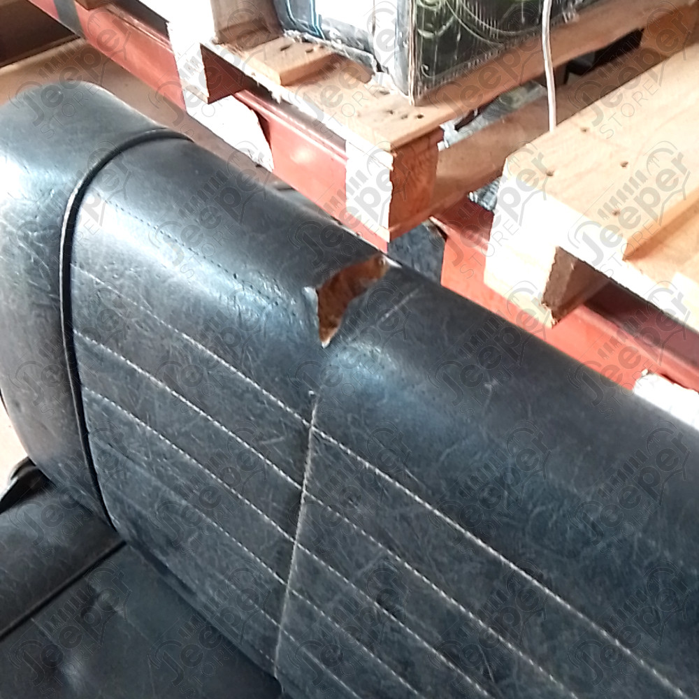 Occasion : Banquette arrière en cuir noir pour Jeep CJ7, CJ8, YJ
