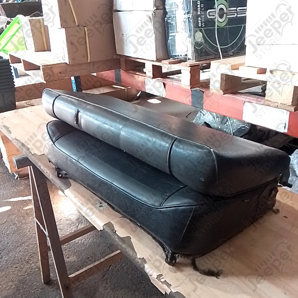 Occasion : Banquette arrière en cuir noir pour Jeep CJ7, CJ8, YJ