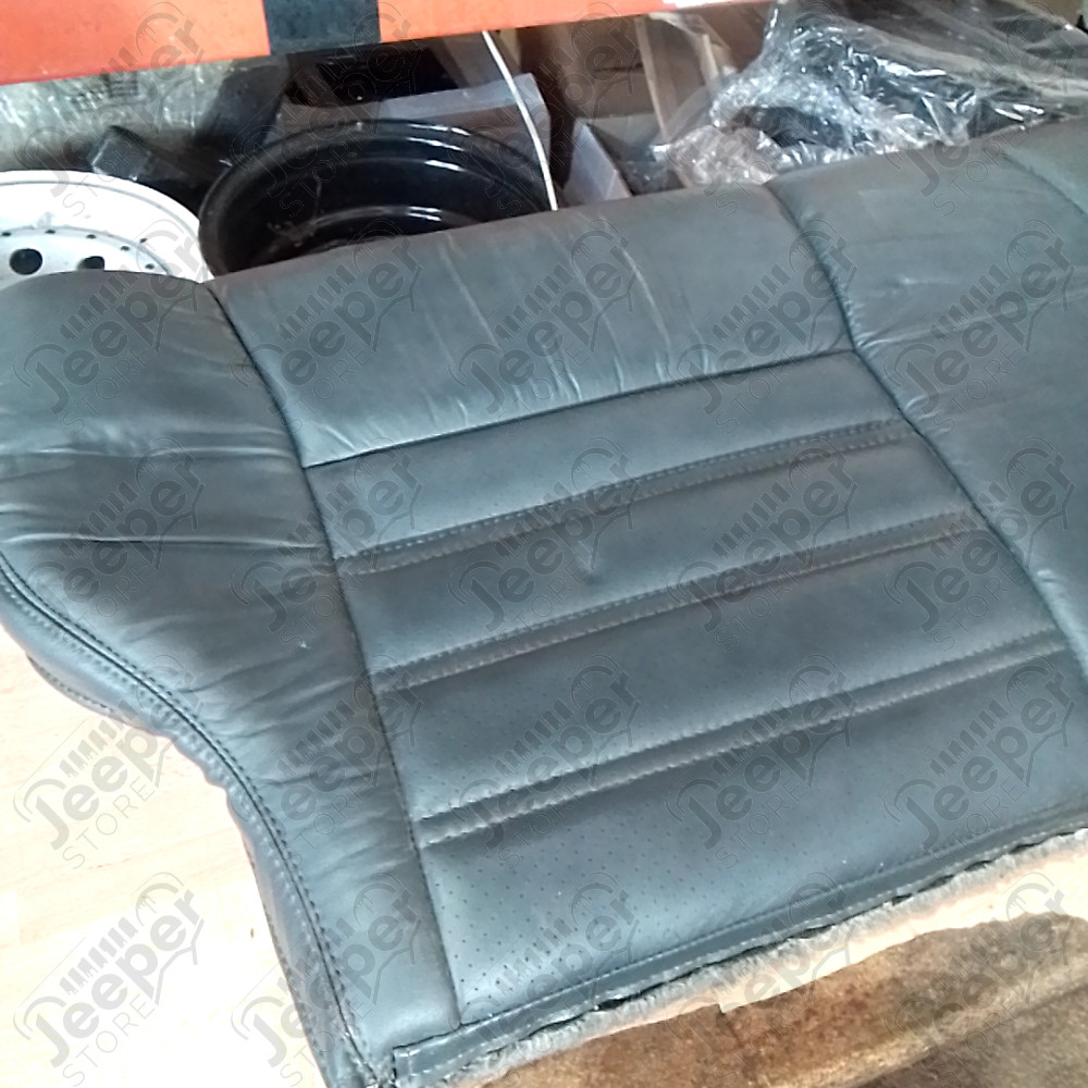 Occasion : Dossier de banquette arrière en cuir (noir) pour Jeep Cherokee XJ
