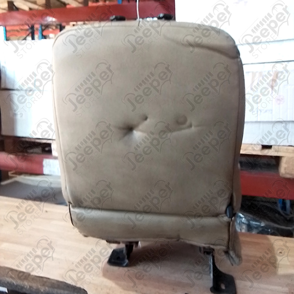 Occasion : Siège avant droit passager en tissu/cuir crème (4 portes) pour Jeep Cherokee XJ
