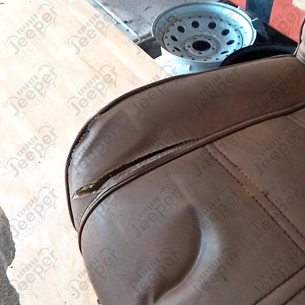 Occasion : Siège divers en similicuir marron pour Jeep divers