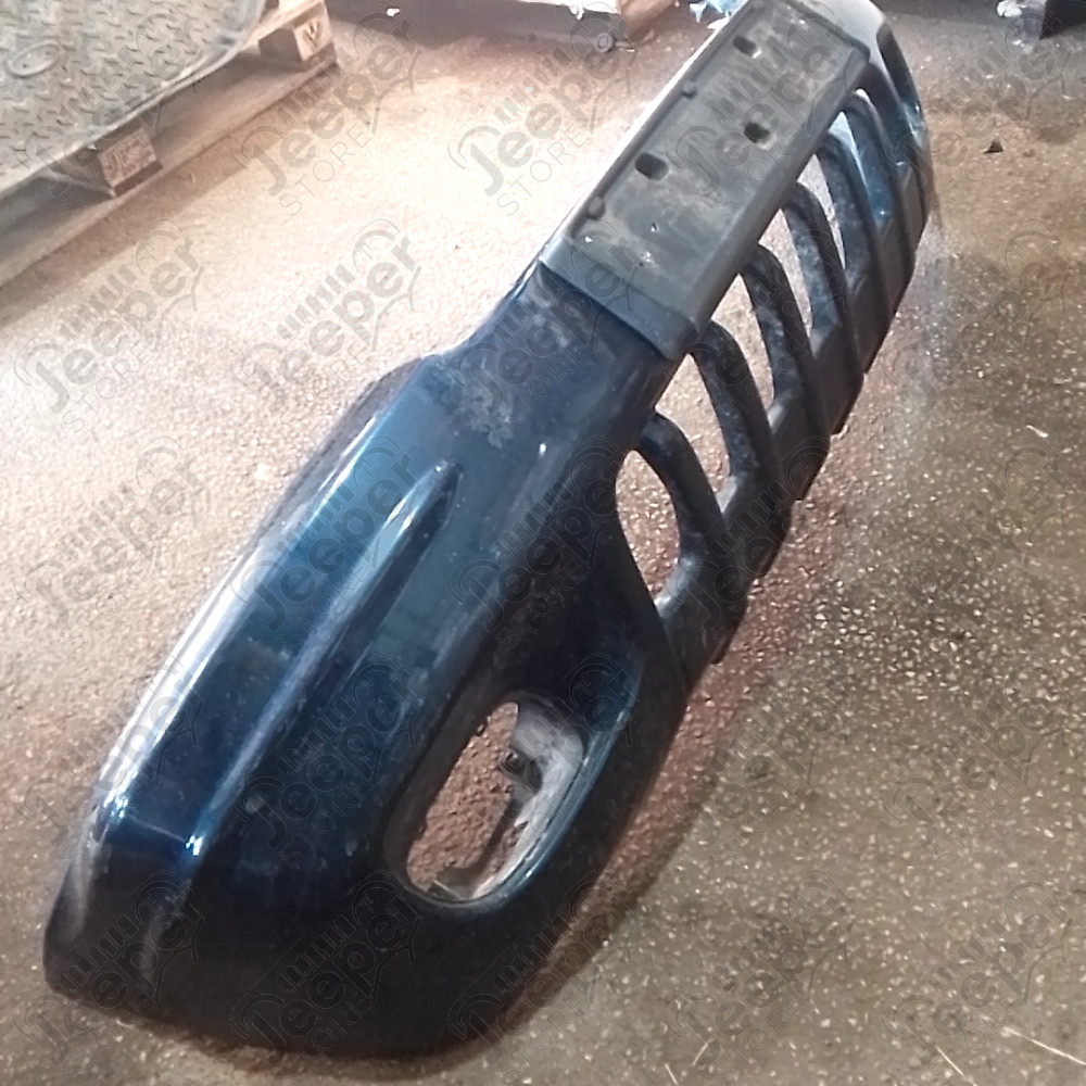 Occasion : Pare chocs avant bleu (calandre découpée) pour Jeep Grand Cherokee WJ, WG
