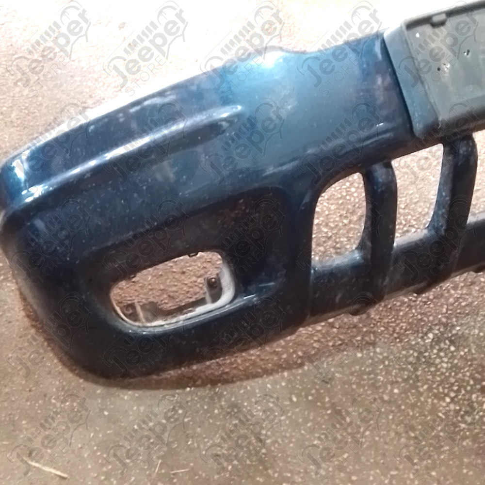 Occasion : Pare chocs avant bleu (calandre découpée) pour Jeep Grand Cherokee WJ, WG