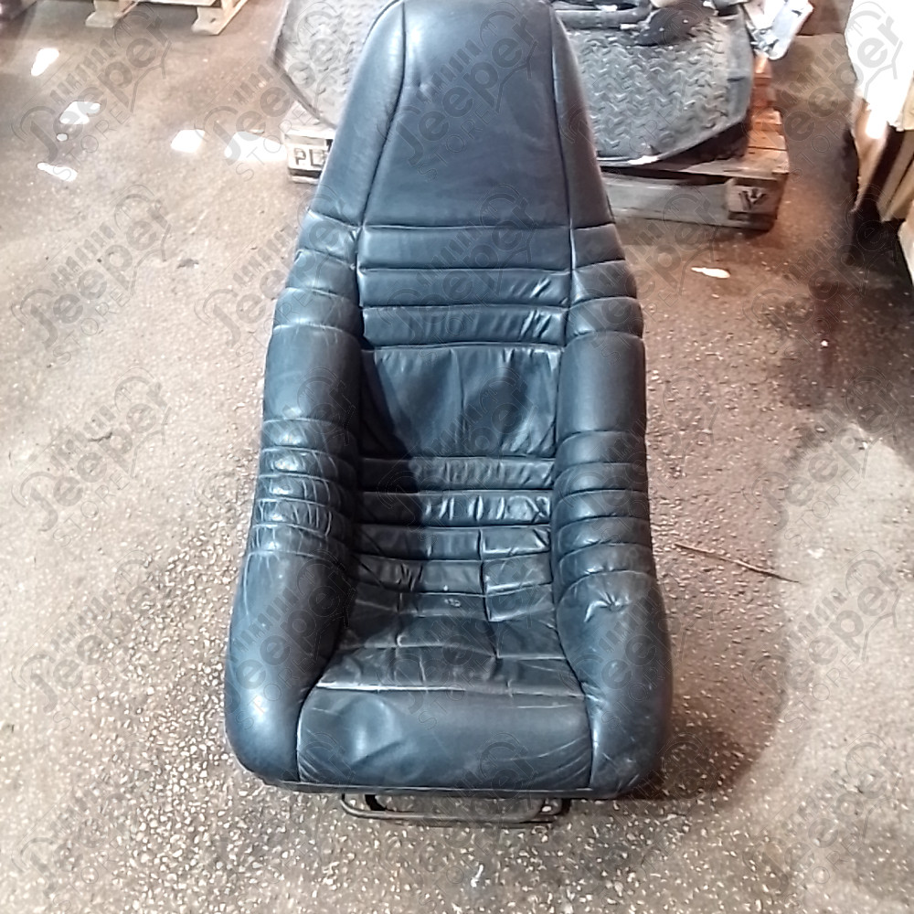 Occasion : Lot de 2 sièges baquets en cuir ou simili couleur noir pour Jeep divers