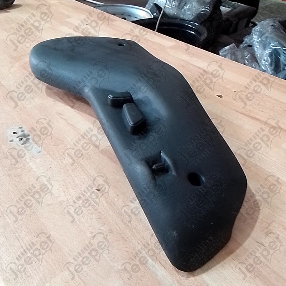 Occasion : Cache plastique noir siège conducteur avec commande de réglage siège pour Jeep Grand Cherokee WJ, WG