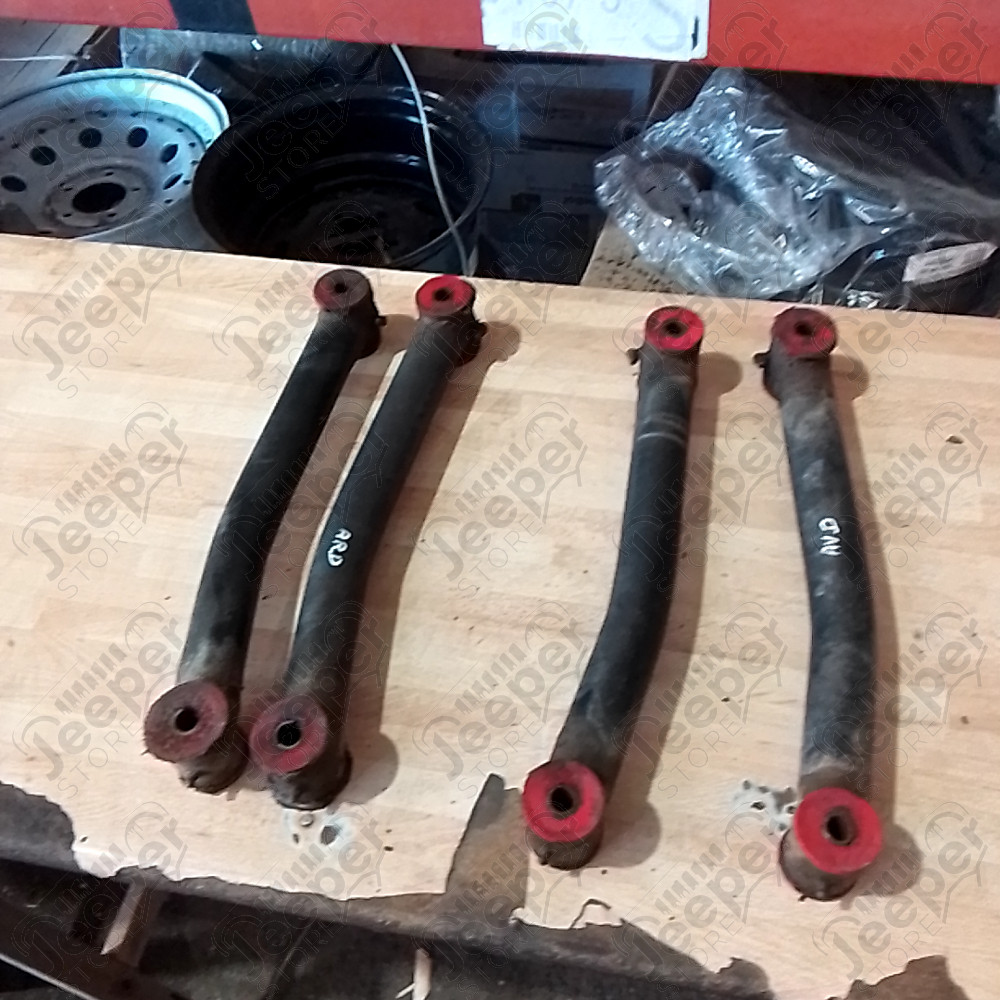 Occasion : Kit de 4 tirants de pont inférieurs avant et arrière pour Jeep TJ, ZJ, ZG