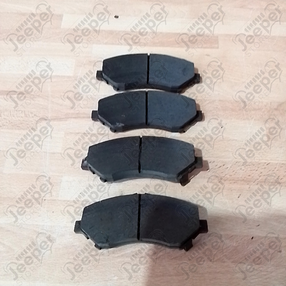 Occasion : Kit de 4 plaquettes de frein avant (1 mm d'usure) pour Jeep Wrangler JK