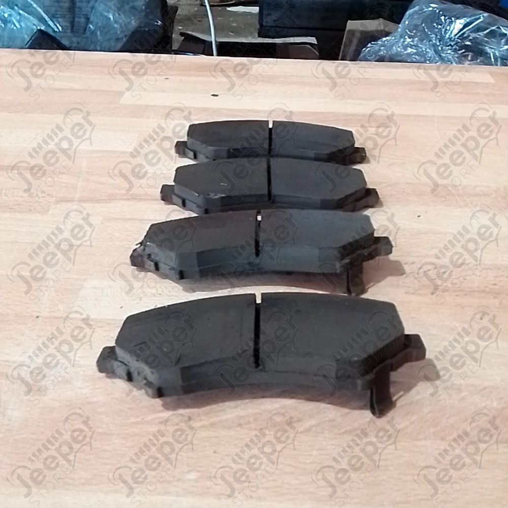 Occasion : Kit de 4 plaquettes de frein avant (1 mm d'usure) pour Jeep Wrangler JK