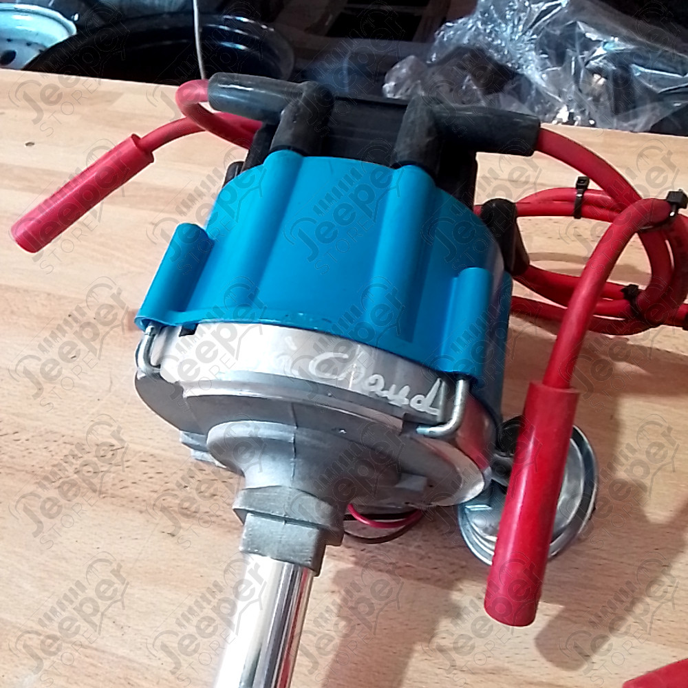 Occasion : Allumeur HEI pour 5.0L à 6.1L V8 AMC (bug à chaud) avec jeu de fils de bougie pour Jeep J20, J10, CCSJ, SWSJ, WSJ, CJ8, CJ7