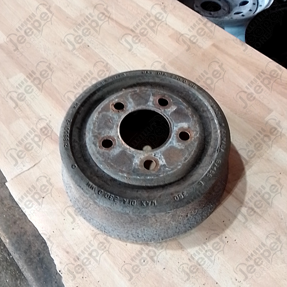 Occasion : Tambour de frein arrière 229 mm pour Jeep YJ, TJ, XJ, ZJ, ZG