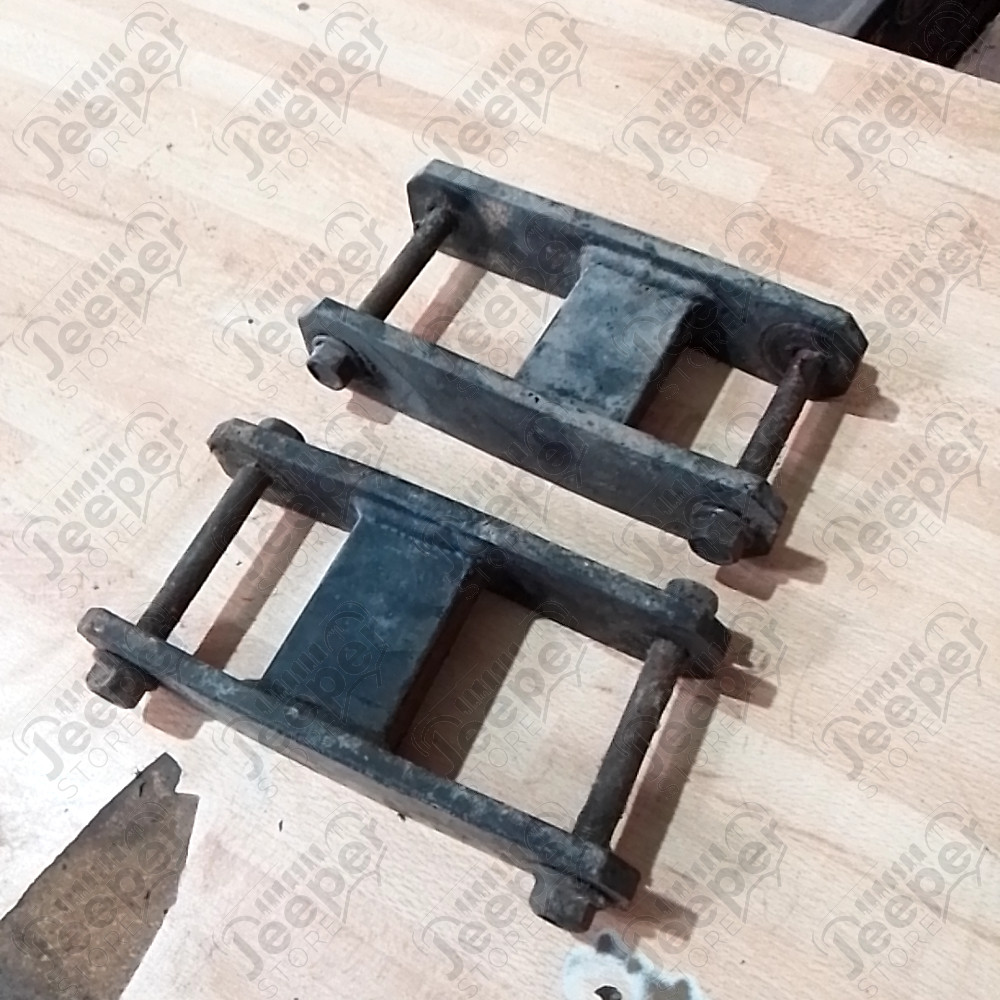 Occasion : Kit de 2 jumelles rallongées renforcées avant ou arrière pour Jeep Wrangler YJ