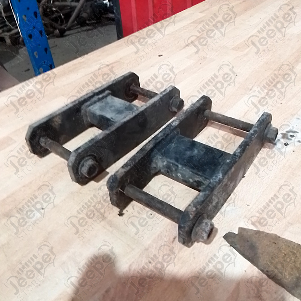 Occasion : Kit de 2 jumelles rallongées renforcées avant ou arrière pour Jeep Wrangler YJ