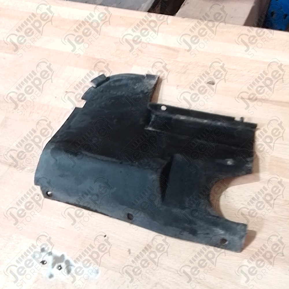 Occasion : Protection de tuyau de carburant arrière gauche pour Jeep Wrangler YJ