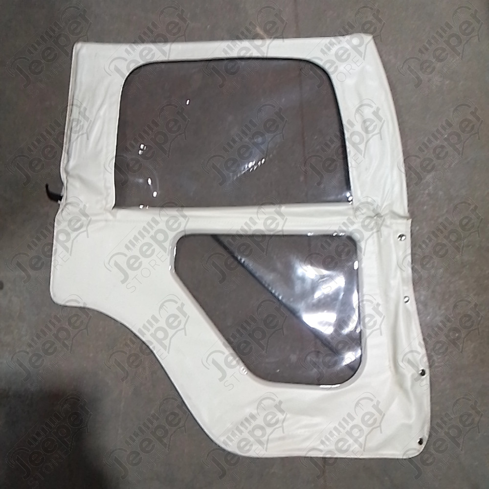 N.O.S. : Bâche capotage sans fixation (marque Bestop) couleur blanche pour Jeep CJ6