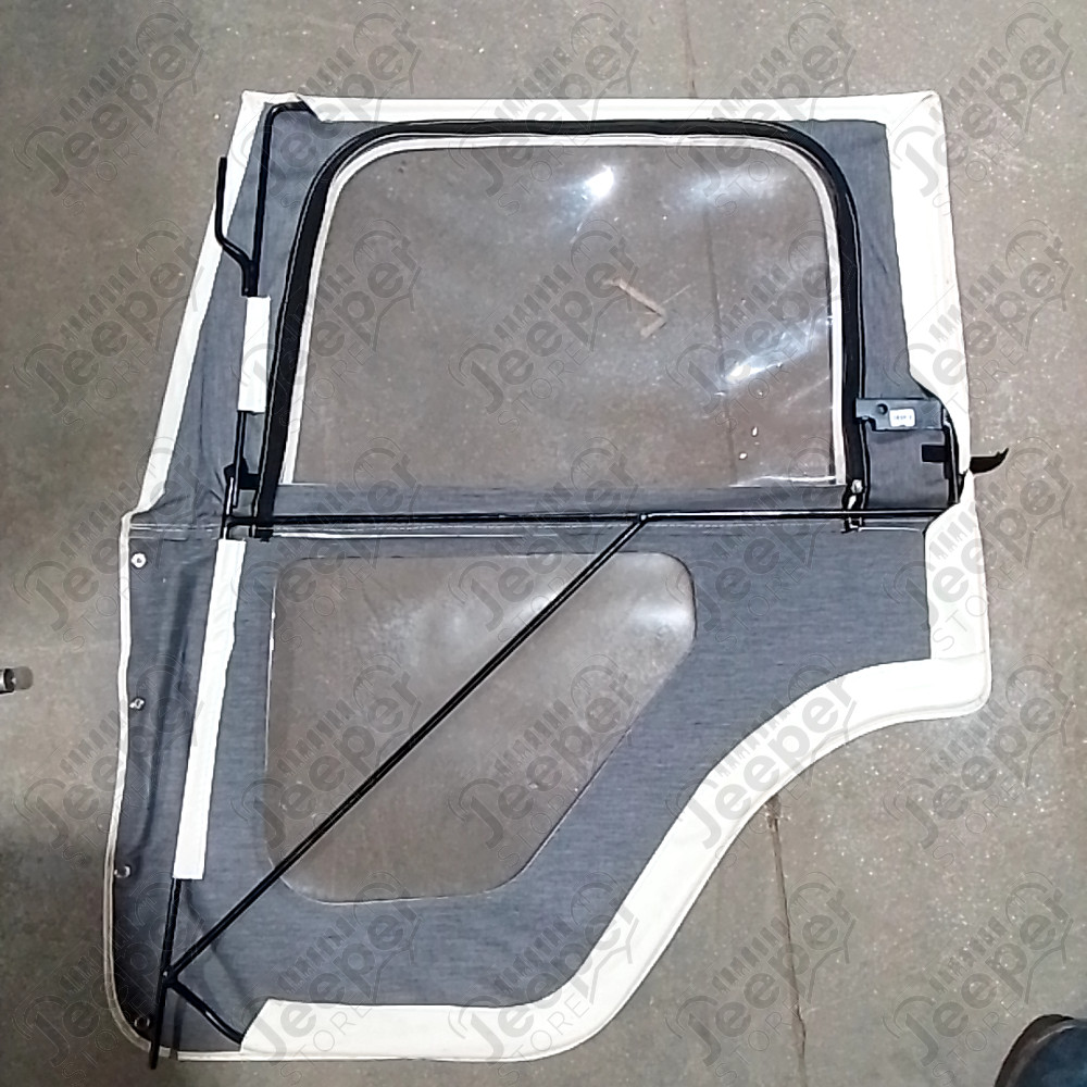 N.O.S. : Bâche capotage sans fixation (marque Bestop) couleur blanche pour Jeep CJ6