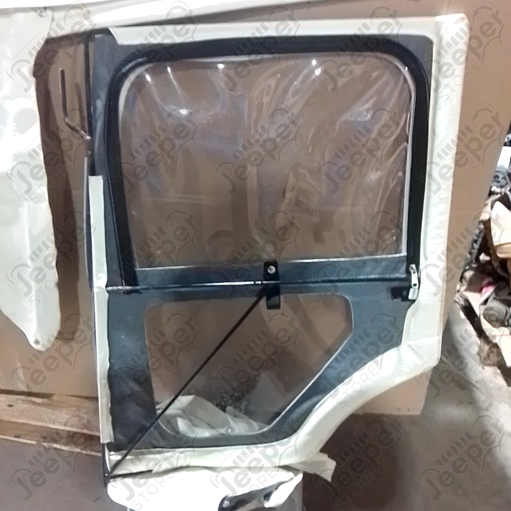N.O.S. : Bâche capotage de remplacement avec fixation partielle (marque Bestop) couleur blanche pour Jeep MB, M201