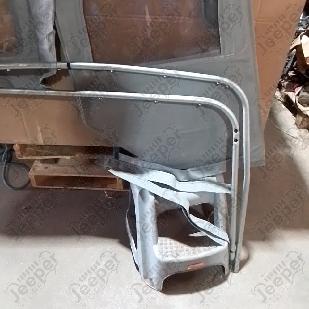 N.O.S. : Bâche capotage de remplacement avec fixation partielle (marque Kayline) couleur grise pour Jeep MB, M201