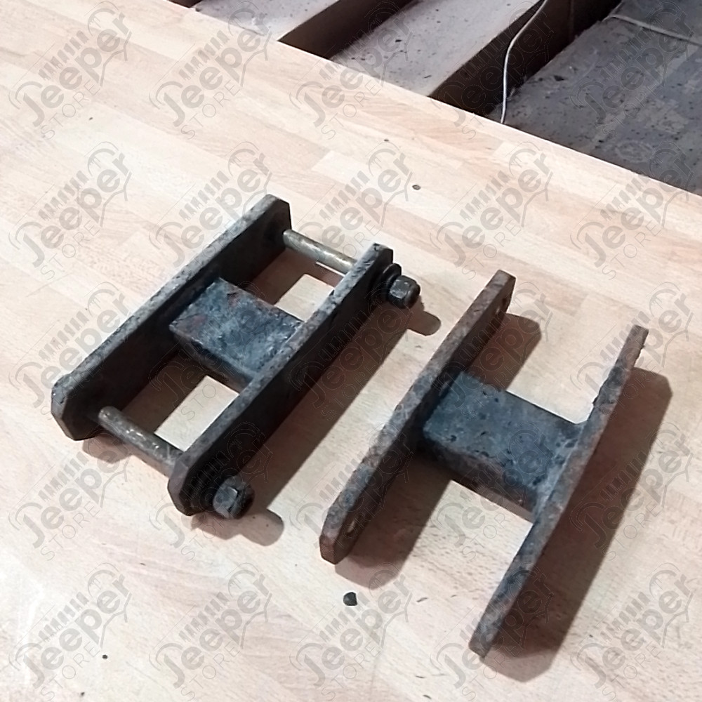 Occasion : Kit de 2 jumelles rallongées renforcées avant ou arrière pour Jeep Wrangler YJ