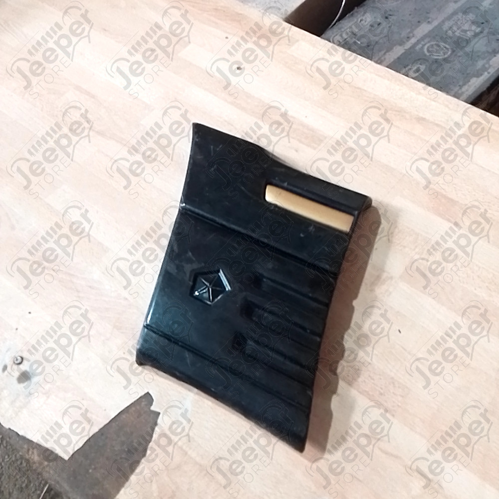 Occasion : Cache plastique d'aile avant gauche noir et jaune doré pour Jeep Grand Cherokee ZJ, ZG