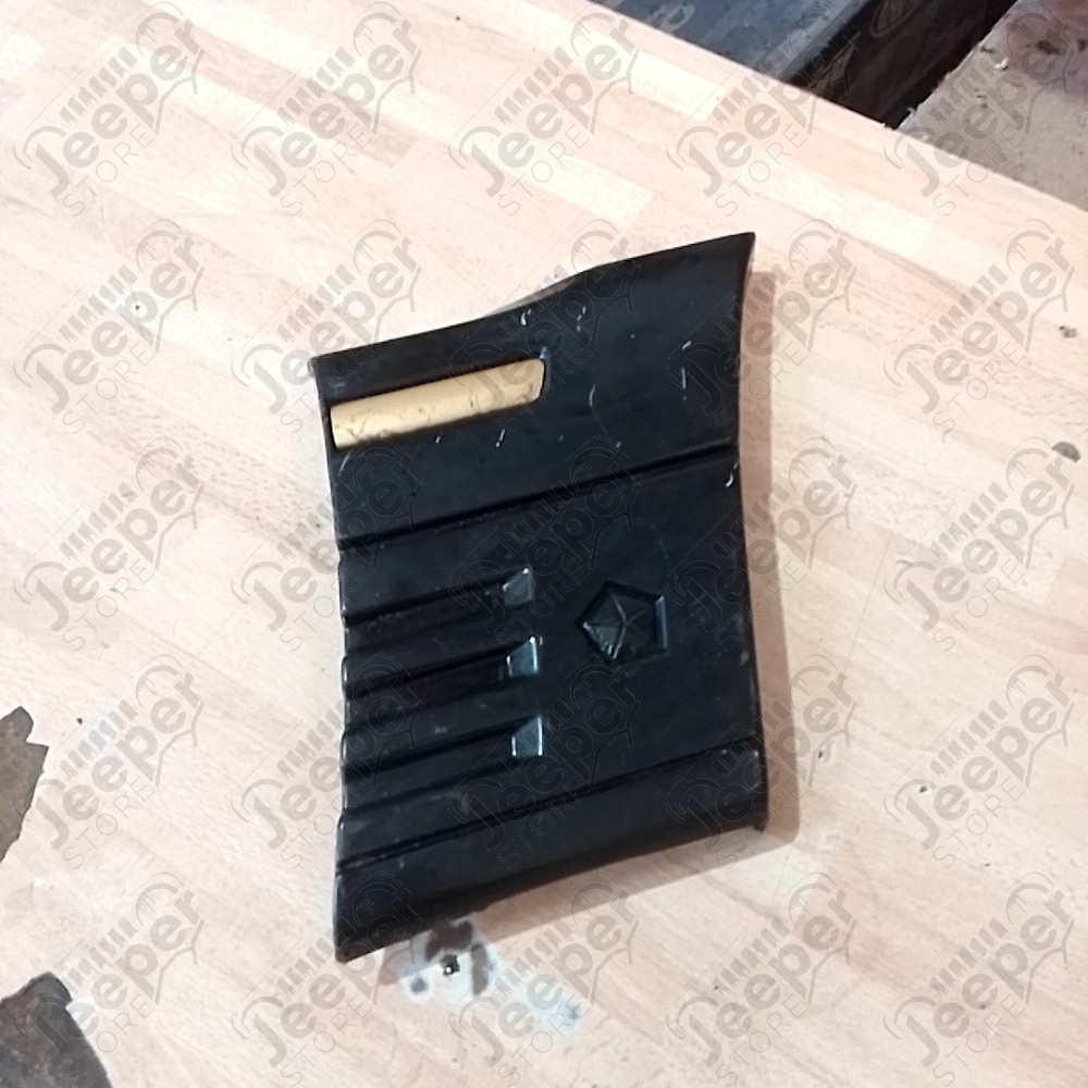 Occasion : Cache plastique d'aile avant droit noir et jaune doré pour Jeep Grand Cherokee ZJ, ZG