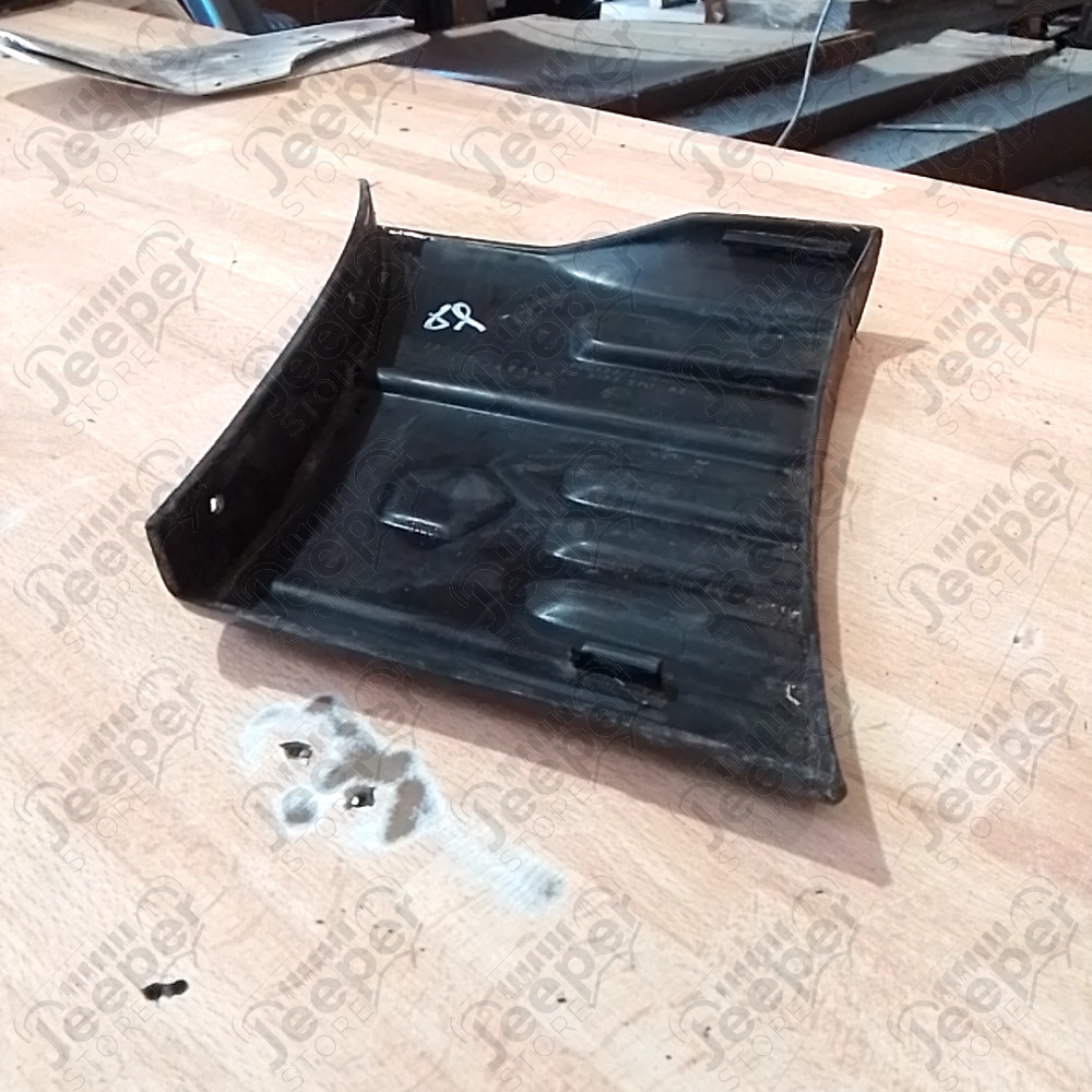 Occasion : Cache plastique d'aile avant droit noir et jaune doré pour Jeep Grand Cherokee ZJ, ZG