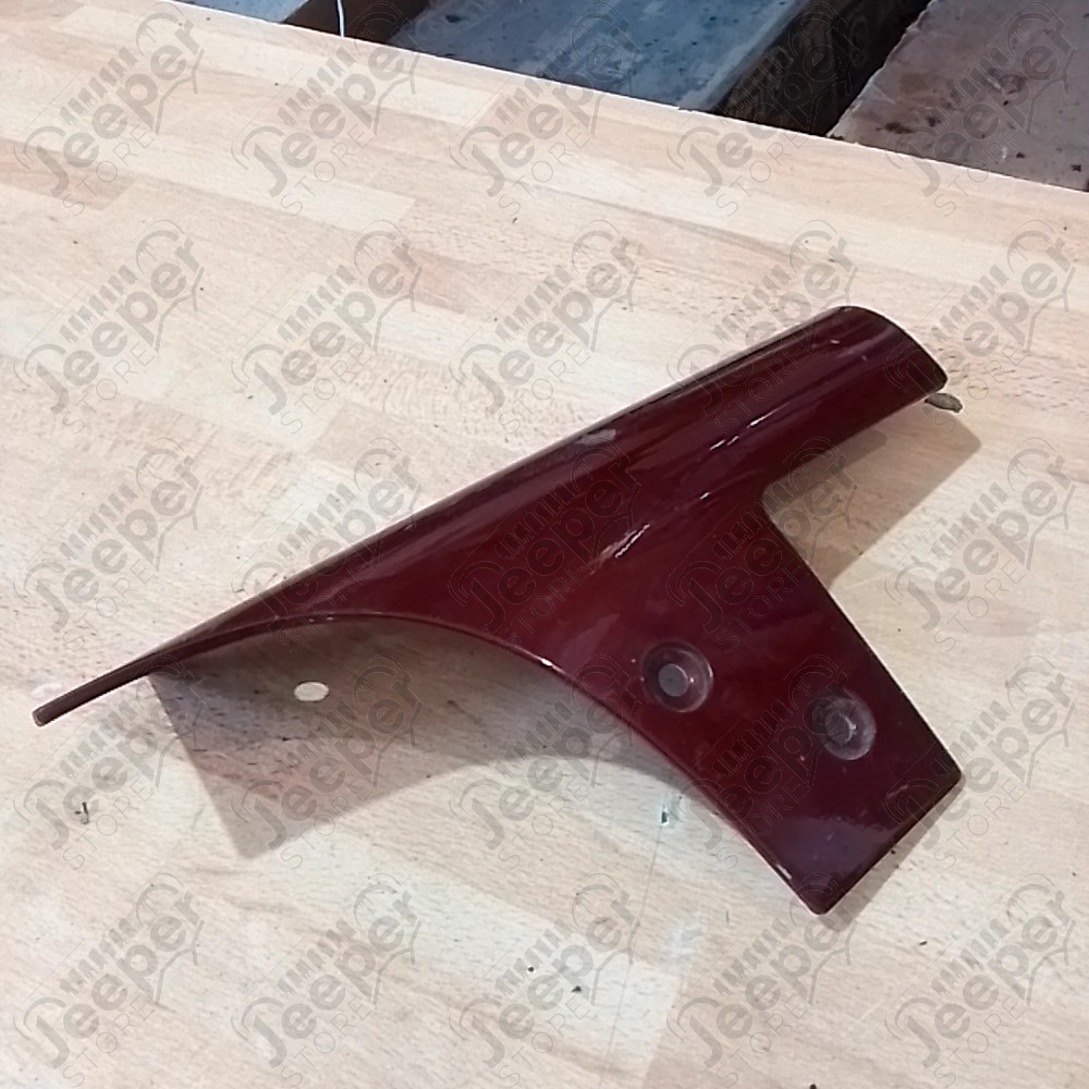 Occasion : Lot de 2 charnières de pare brise gauche et droite bordeaux pour Jeep Wrangler JK