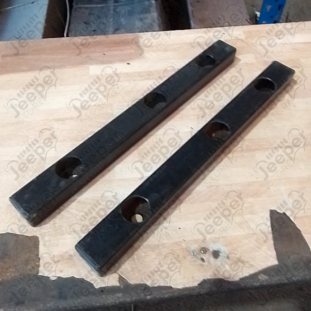 Occasion : Rabaissement pour boîte de transfert (3,8 cm) / entraxe : 36 cm pour Jeep YJ, TJ