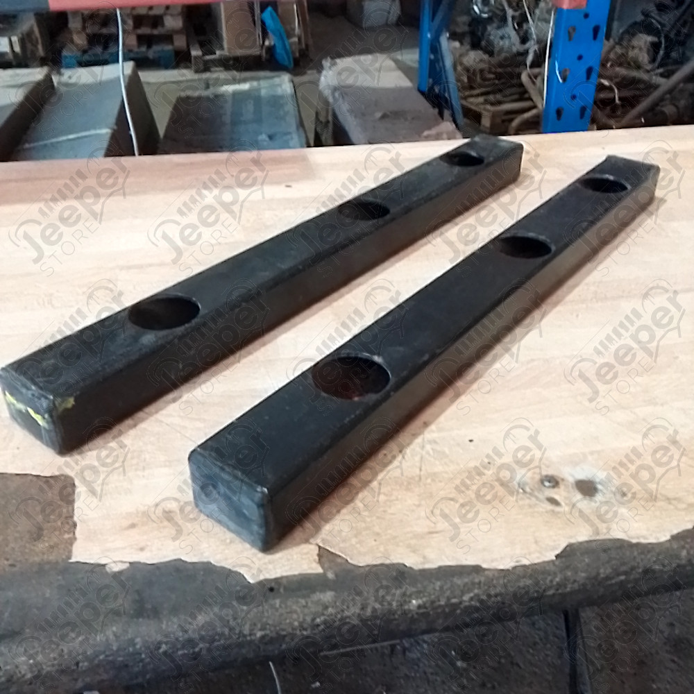 Occasion : Rabaissement pour boîte de transfert (3,8 cm) / entraxe : 36 cm pour Jeep YJ, TJ