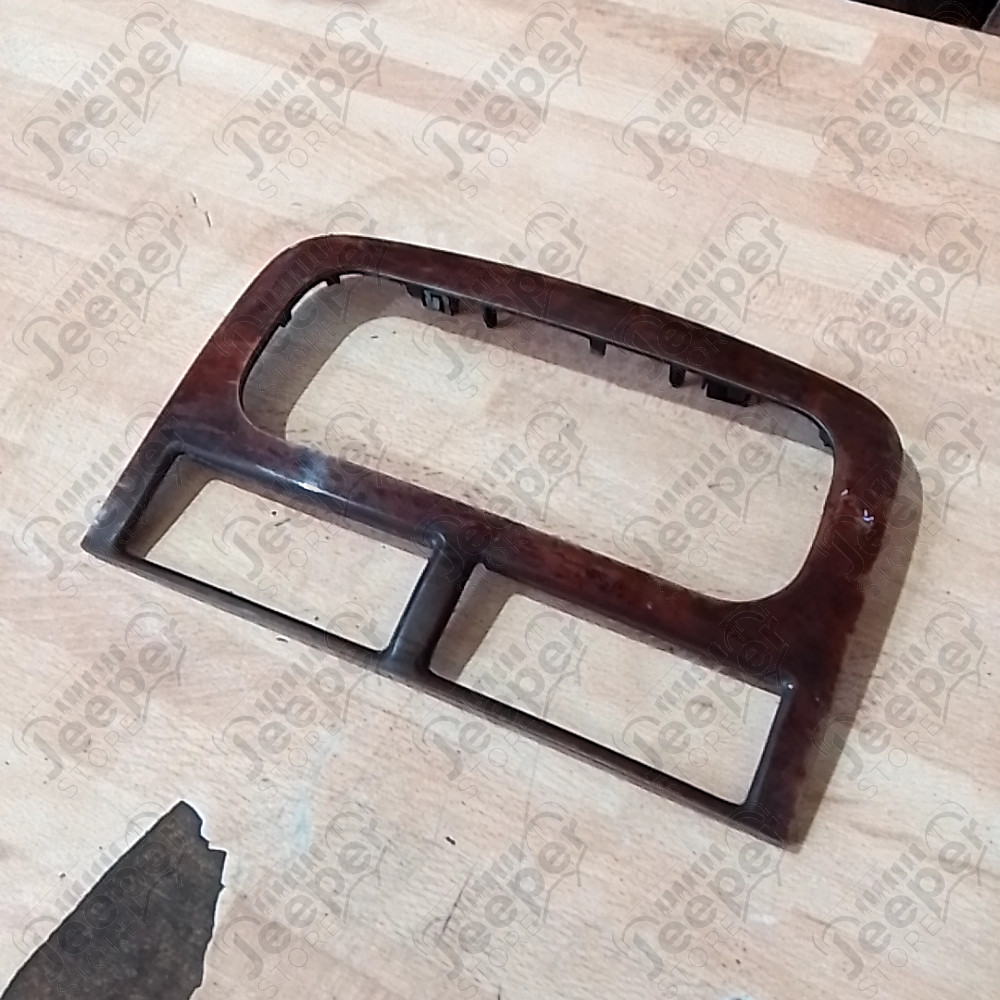 Occasion : Cache de grille d'aération centrale et autoradio pour Jeep Grand Cherokee WJ, WG