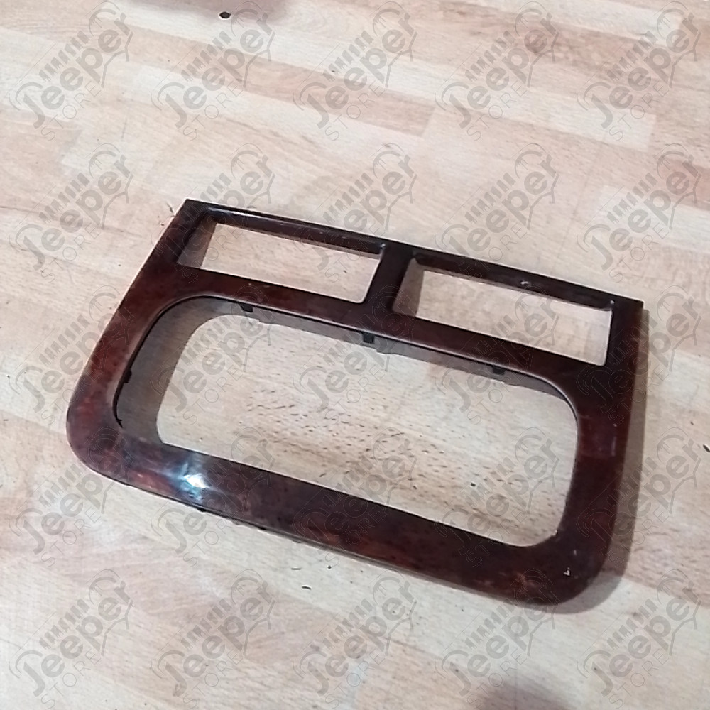 Occasion : Cache de grille d'aération centrale et autoradio pour Jeep Grand Cherokee WJ, WG
