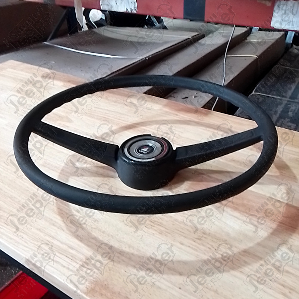 Occasion : Volant noir pour Jeep C104, DIVERS
