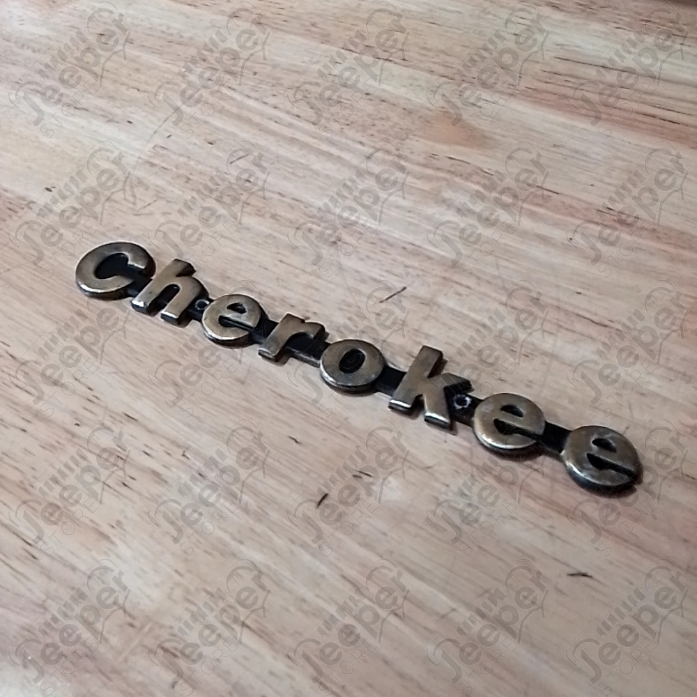 Occasion : Emblème logo "Cherokee" pour Jeep Cherokee XJ